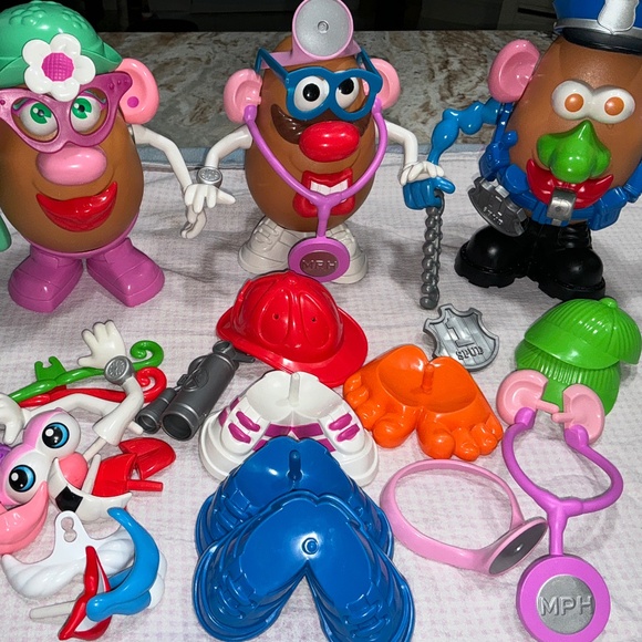 Lot Mr. Potato Head - Personnages Et Accessoires Toy Story - Hasbro 2006 - Excellent état